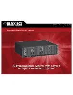 Black Box LMC5101A Specifications preview