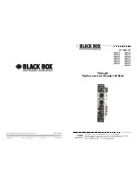 Предварительный просмотр 1 страницы Black Box LMC543C Manual