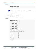 Preview for 66 page of Black Box LPB2810A Cli Manual