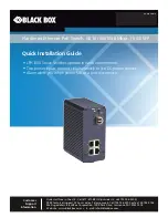 Black Box LPH1000 Series Quick Installation Manual preview