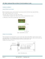 Preview for 4 page of Black Box LPH1000 Series Quick Installation Manual