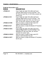 Preview for 16 page of Black Box LPH240A-H Operation Manual