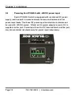 Preview for 36 page of Black Box LPH240A-H Operation Manual