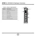 Preview for 3 page of Black Box LPH3061A Quick Start Manual