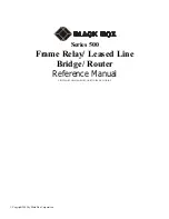 Black Box LR1530A-EU-R3 Reference Manual предпросмотр