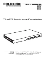 Предварительный просмотр 1 страницы Black Box LRA3000A Manual