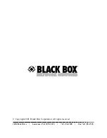 Preview for 1 page of Black Box LRB500A User Manual