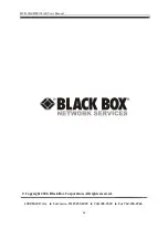 Preview for 68 page of Black Box LWS100AE Manual