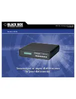 Предварительный просмотр 1 страницы Black Box MD885A-R4 Specifications