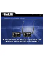 Black Box MDR292A Specifications preview