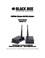 Black Box MDR29x User Manual предпросмотр