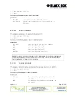 Preview for 56 page of Black Box MDS920C-10BT User Manual