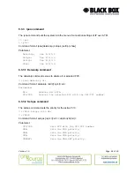 Preview for 64 page of Black Box MDS920C-10BT User Manual