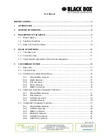 Preview for 2 page of Black Box MDS931AE-10BT User Manual