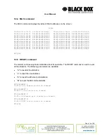 Preview for 16 page of Black Box MDS931AE-10BT User Manual