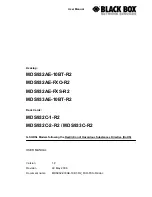 Black Box MDS932AE-10BT-R2 User Manual preview