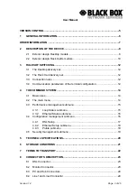 Preview for 3 page of Black Box MDS932AE-10BT User Manual