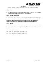 Preview for 18 page of Black Box MDS932AE-10BT User Manual