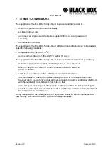 Preview for 22 page of Black Box MDS932AE-10BT User Manual