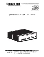 Black Box ME0008A-MCAMP User Manual preview