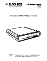 Black Box ME555A User Manual предпросмотр