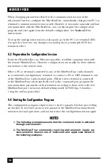 Preview for 21 page of Black Box MiniStat-Four Manual