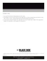 Preview for 2 page of Black Box MT1000A-85-R4 Specification