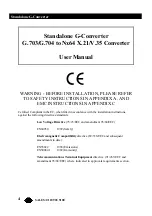 Preview for 4 page of Black Box MTU200-N64M User Manual