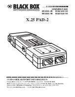 Black Box MX320A-HS Manual предпросмотр