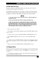 Preview for 36 page of Black Box MX870A User Manual