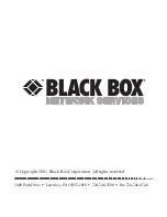 Black Box PI080A-R2 Quick Start Manual preview