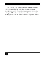 Preview for 18 page of Black Box PI115A-C Manual