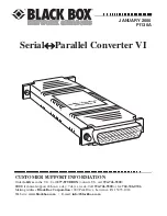 Preview for 2 page of Black Box PI130A Manual