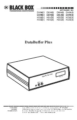 Предварительный просмотр 2 страницы Black Box PI405A Manual