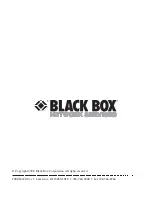 Black Box RM390A-R2 Quick Manual предпросмотр