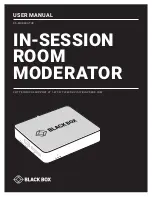 Preview for 1 page of Black Box RS-MODERATOR User Manual