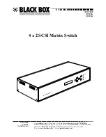 Preview for 2 page of Black Box SC122A Manual