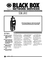 Black Box SCAN LAN VI TS6000A Specifications preview