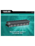 Black Box SERVSWITCH ACU1006DRA Specifications предпросмотр