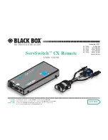 Предварительный просмотр 1 страницы Black Box ServSwitch KV1400A User Manual