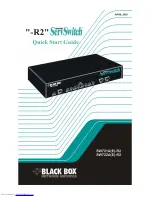 Black Box ServSwitch R2 Series Quick Start Manual предпросмотр