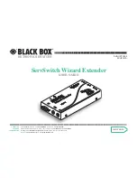 Предварительный просмотр 1 страницы Black Box ServSwitch Wizard ACU5012A User Manual