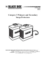 Black Box SP250A User Manual предпросмотр