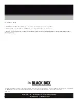 Preview for 2 page of Black Box SP360A Manual