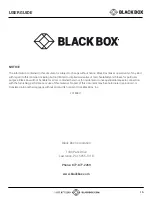 Preview for 16 page of Black Box SS2P-DH-HDMI-U User Manual