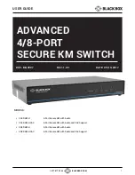 Black Box SS4P-KM-U User Manual предпросмотр