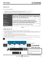 Preview for 5 page of Black Box SS4P-KM-U User Manual