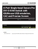 Black Box SS4P-SH-DVI-UCAC-P User Manual предпросмотр