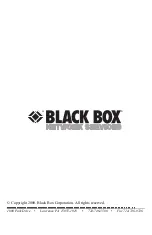 Black Box SW045A-FFF Manual preview