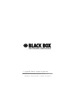 Preview for 8 page of Black Box SW1007A User Manual